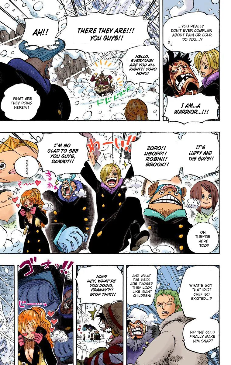 One Piece - Colored Chapter 663 page 14
