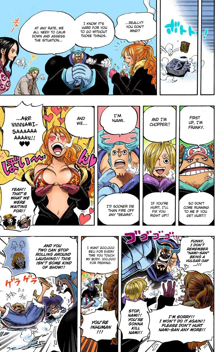 One Piece - Colored Chapter 663 page 16