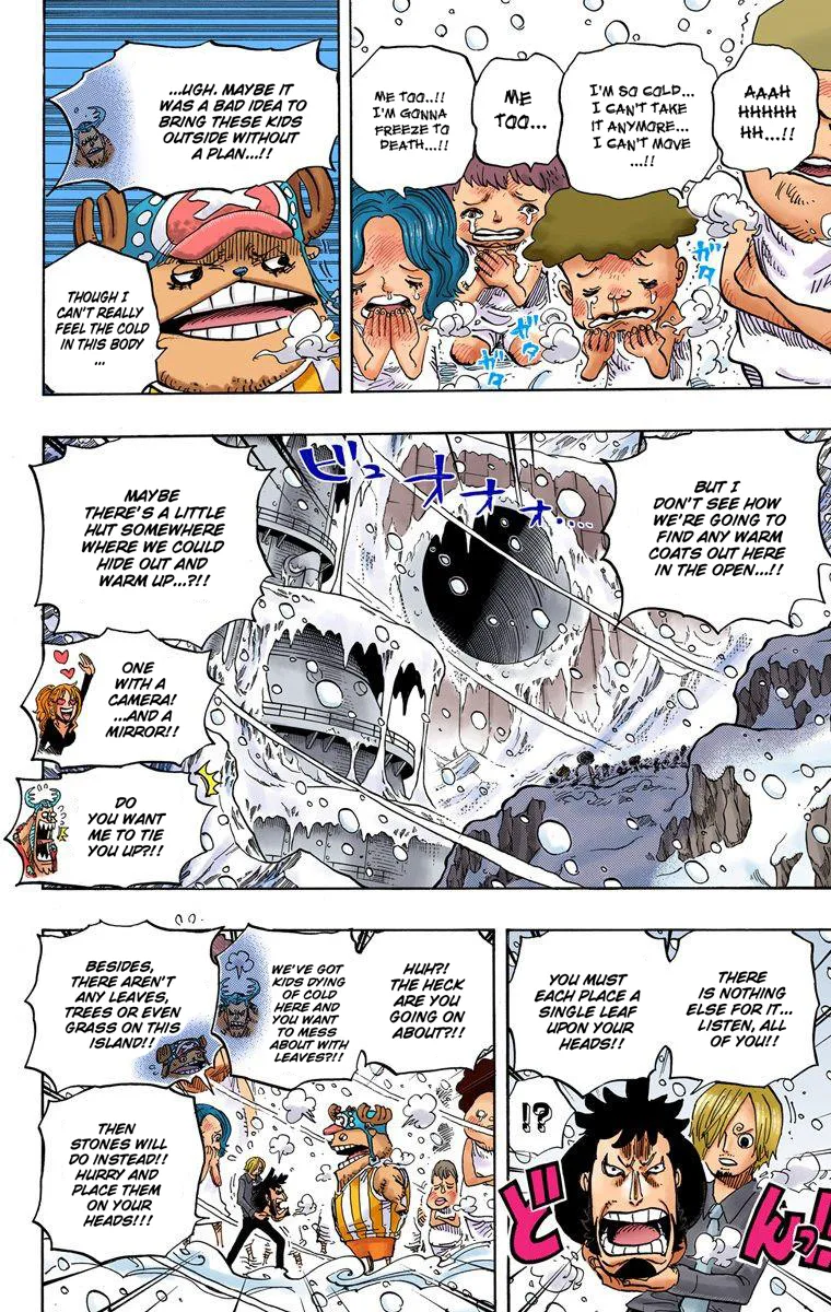 One Piece - Colored Chapter 663 page 11