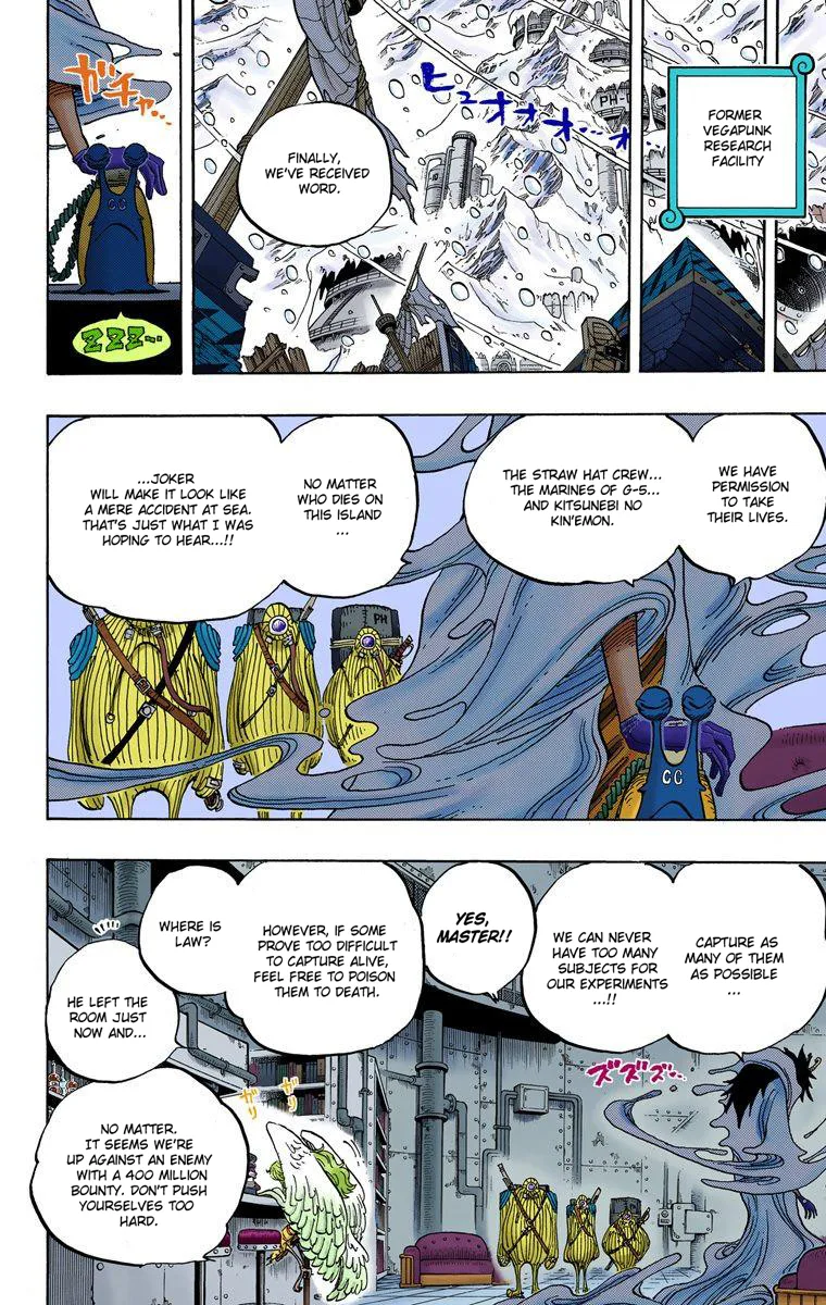 One Piece - Colored Chapter 664 page 8
