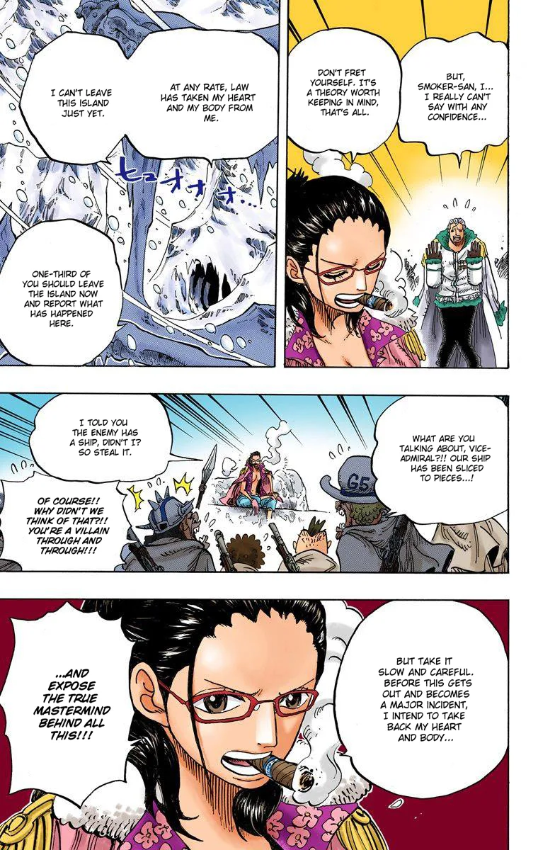 One Piece - Colored Chapter 664 page 7