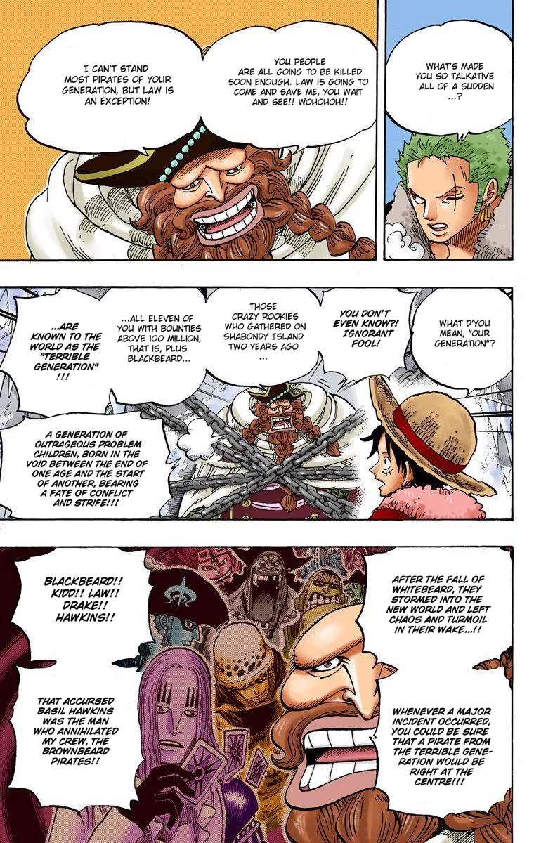 One Piece - Colored Chapter 664 page 11