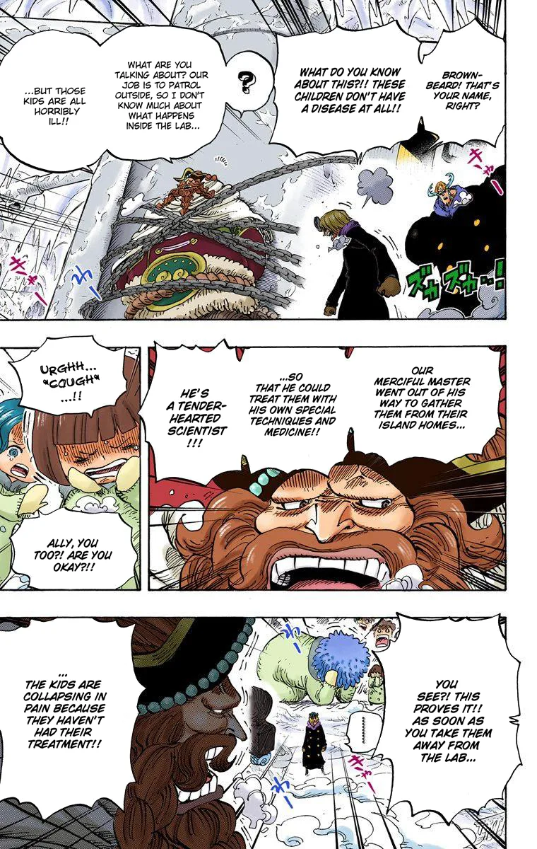 One Piece - Colored Chapter 665 page 8