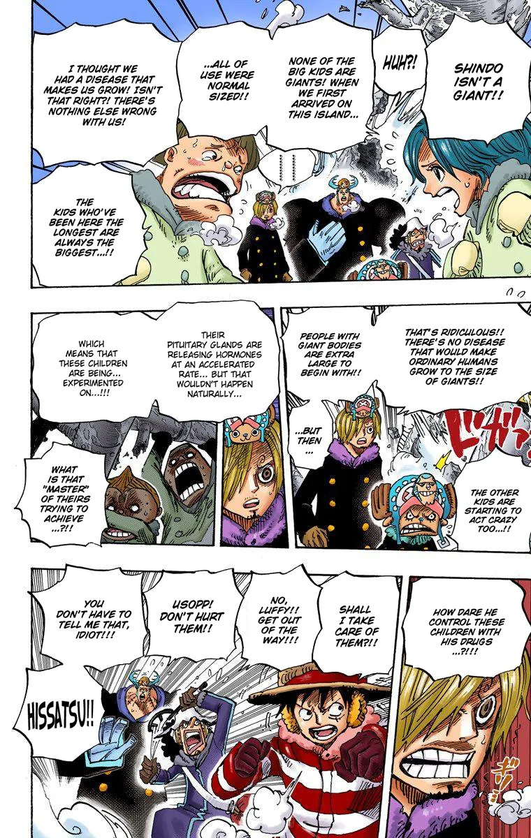 One Piece - Colored Chapter 665 page 13