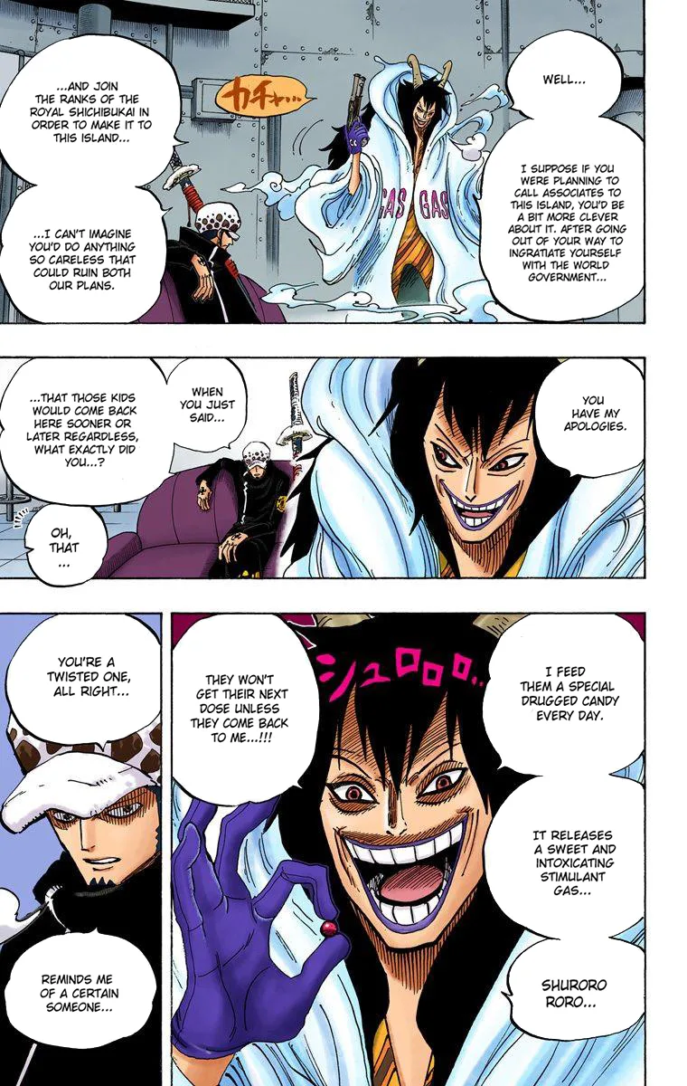 One Piece - Colored Chapter 666 page 8