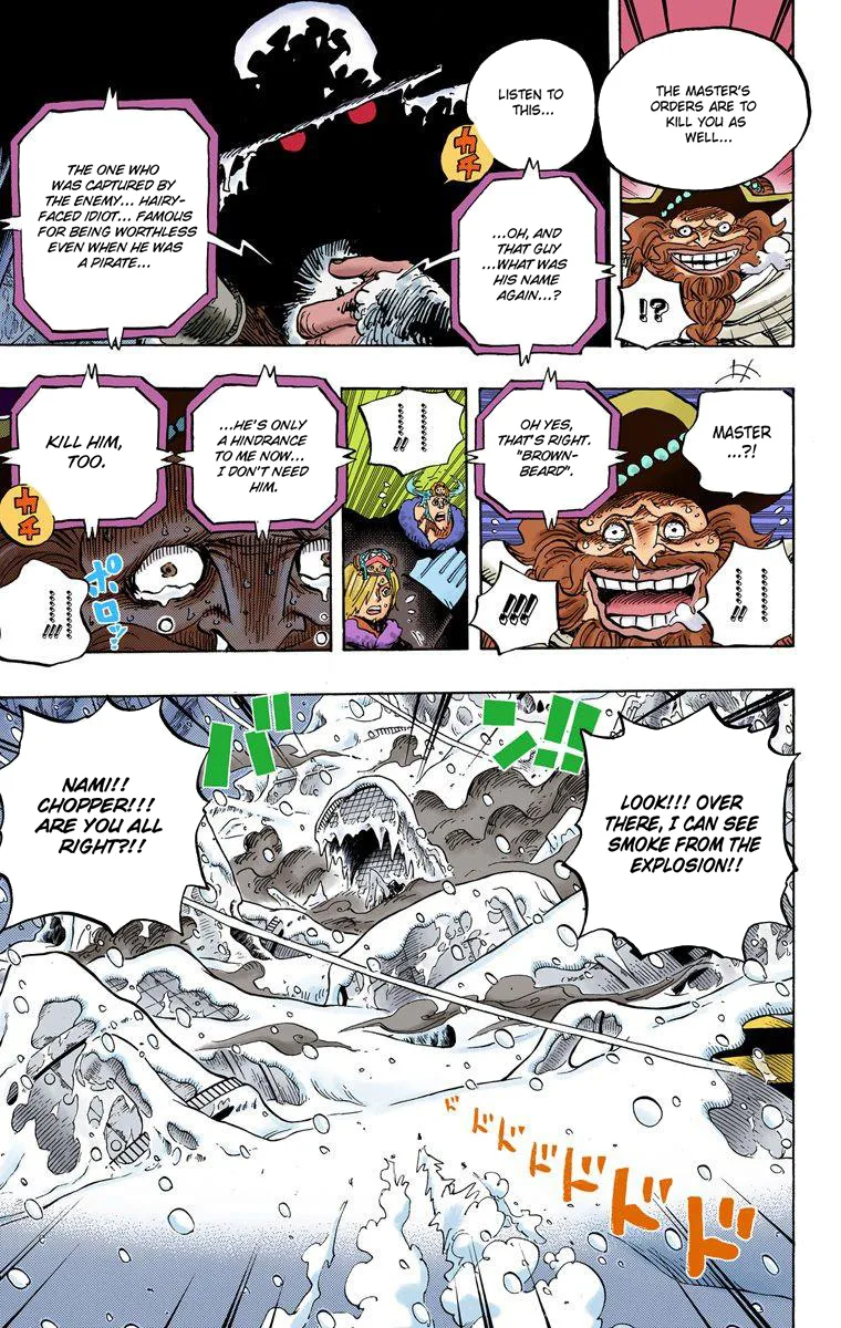 One Piece - Colored Chapter 666 page 14