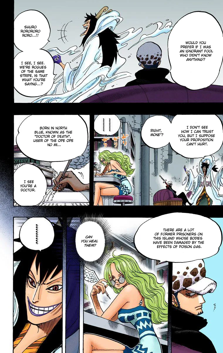 One Piece - Colored Chapter 666 page 7