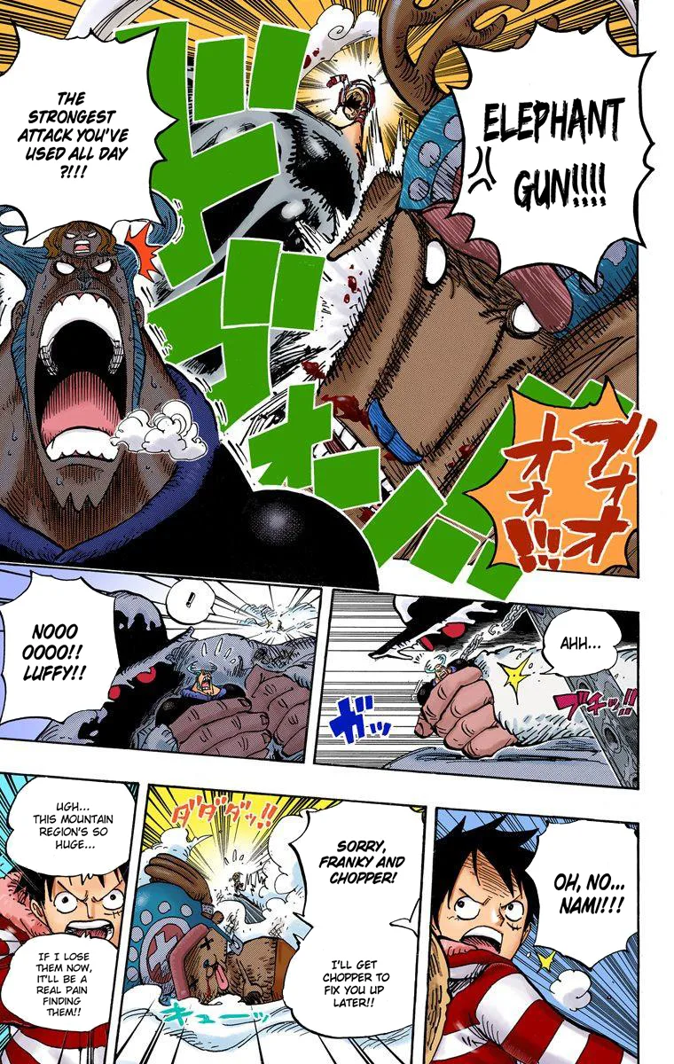 One Piece - Colored Chapter 667 page 16