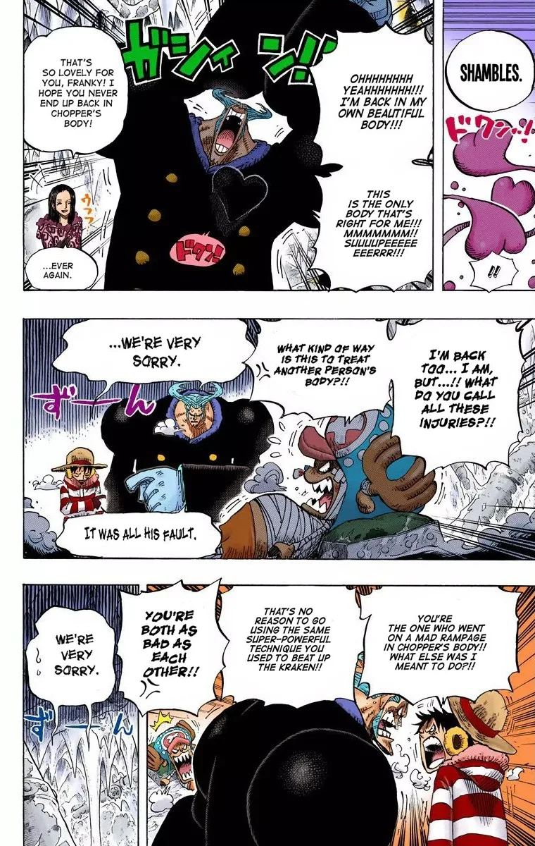 One Piece - Colored Chapter 668 page 8
