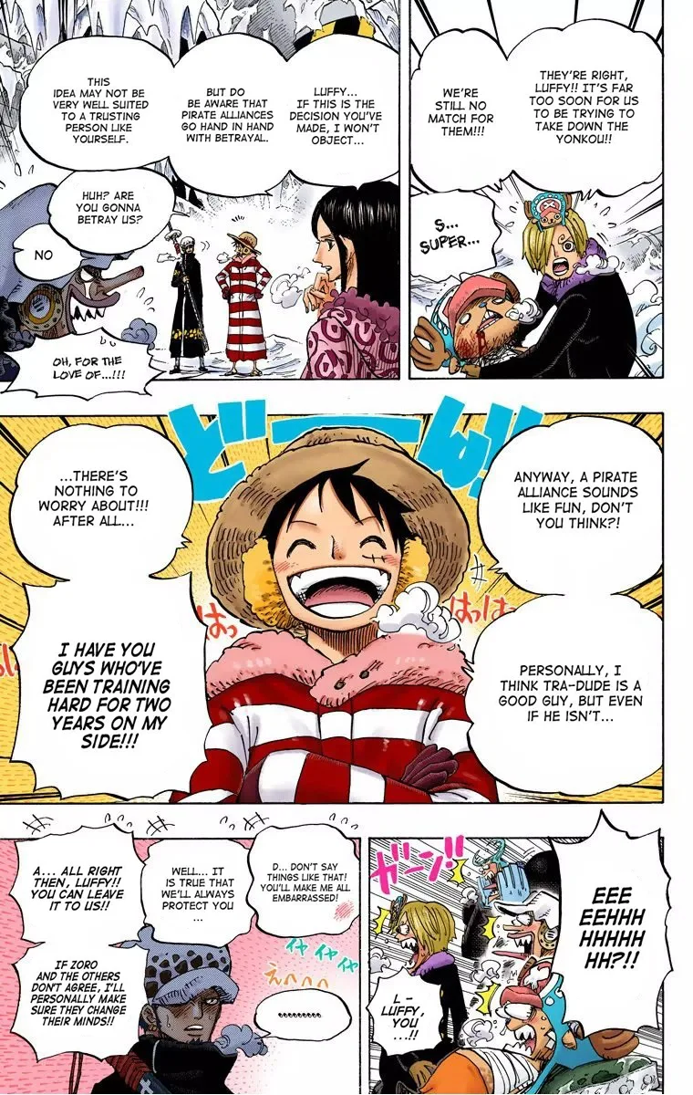 One Piece - Colored Chapter 668 page 7
