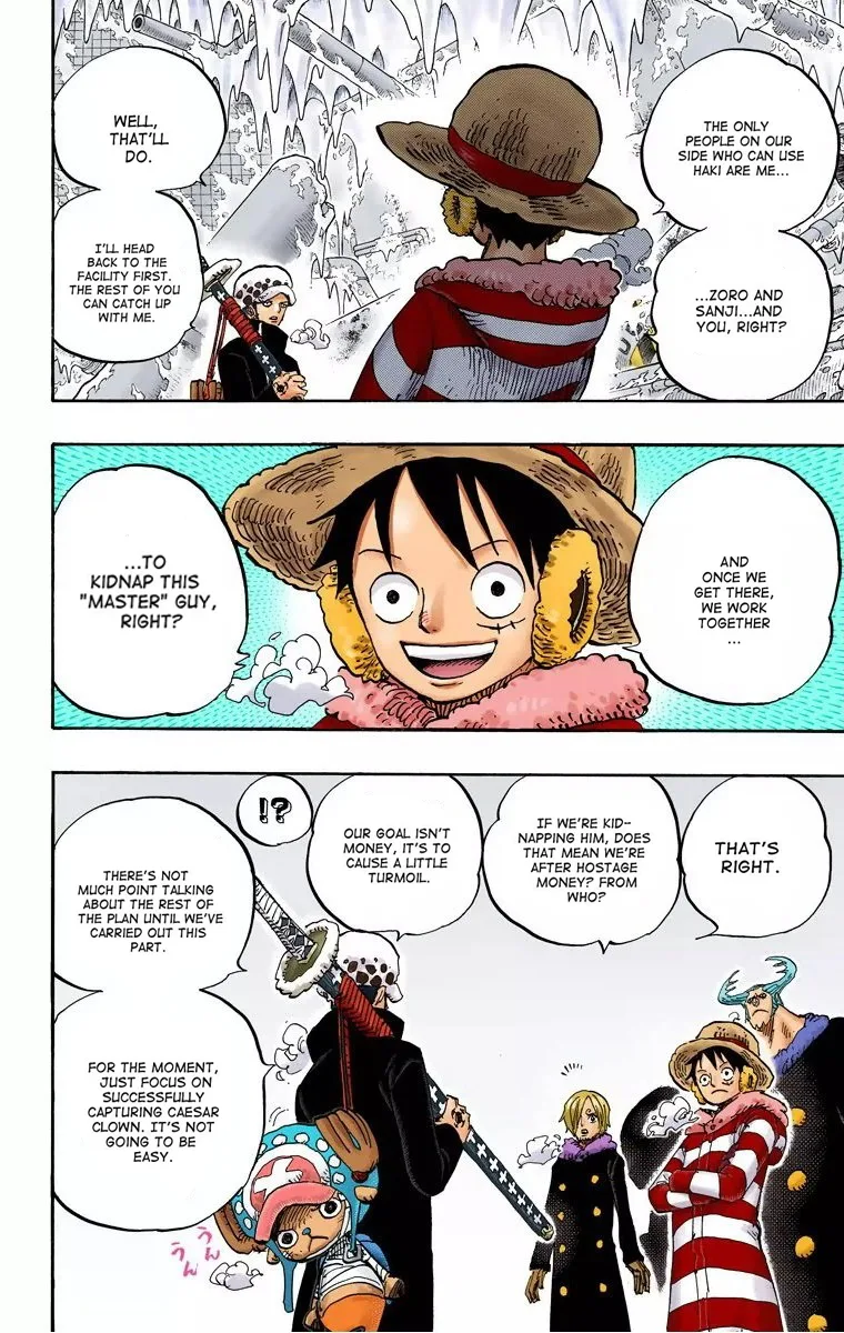 One Piece - Colored Chapter 668 page 14
