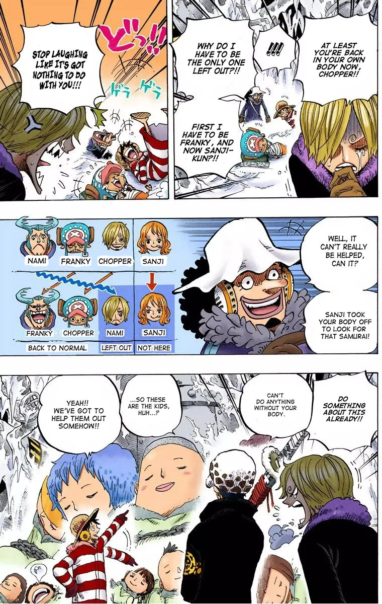 One Piece - Colored Chapter 668 page 9