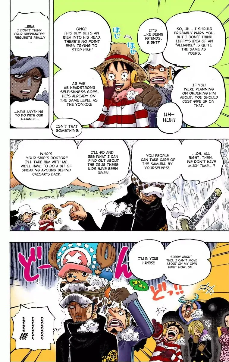 One Piece - Colored Chapter 668 page 12