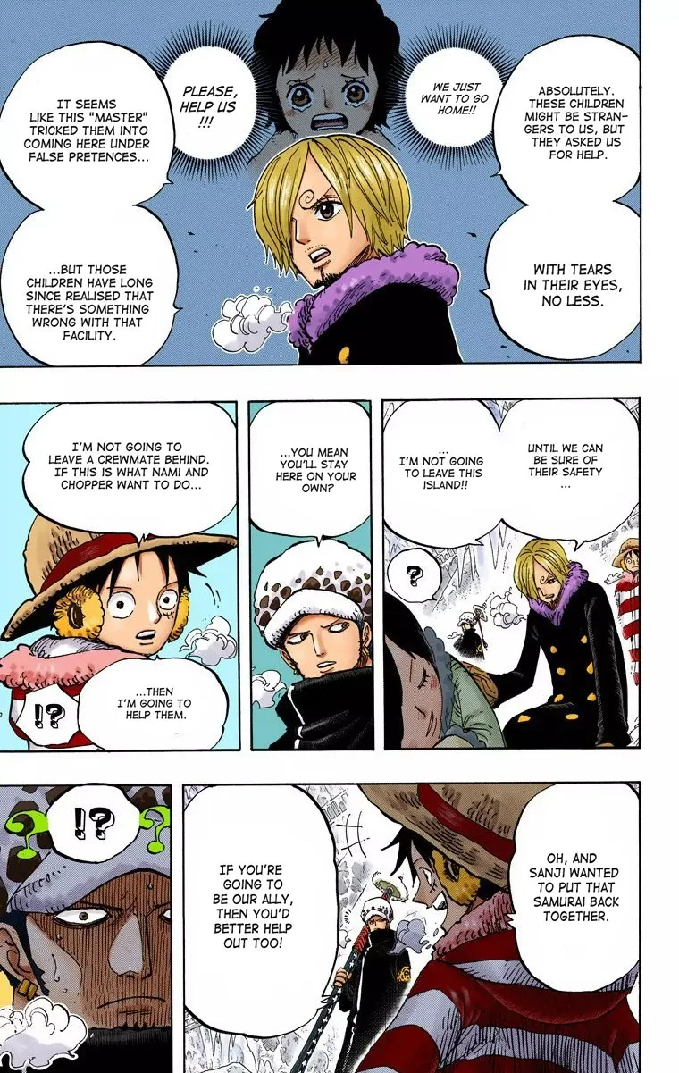 One Piece - Colored Chapter 668 page 11