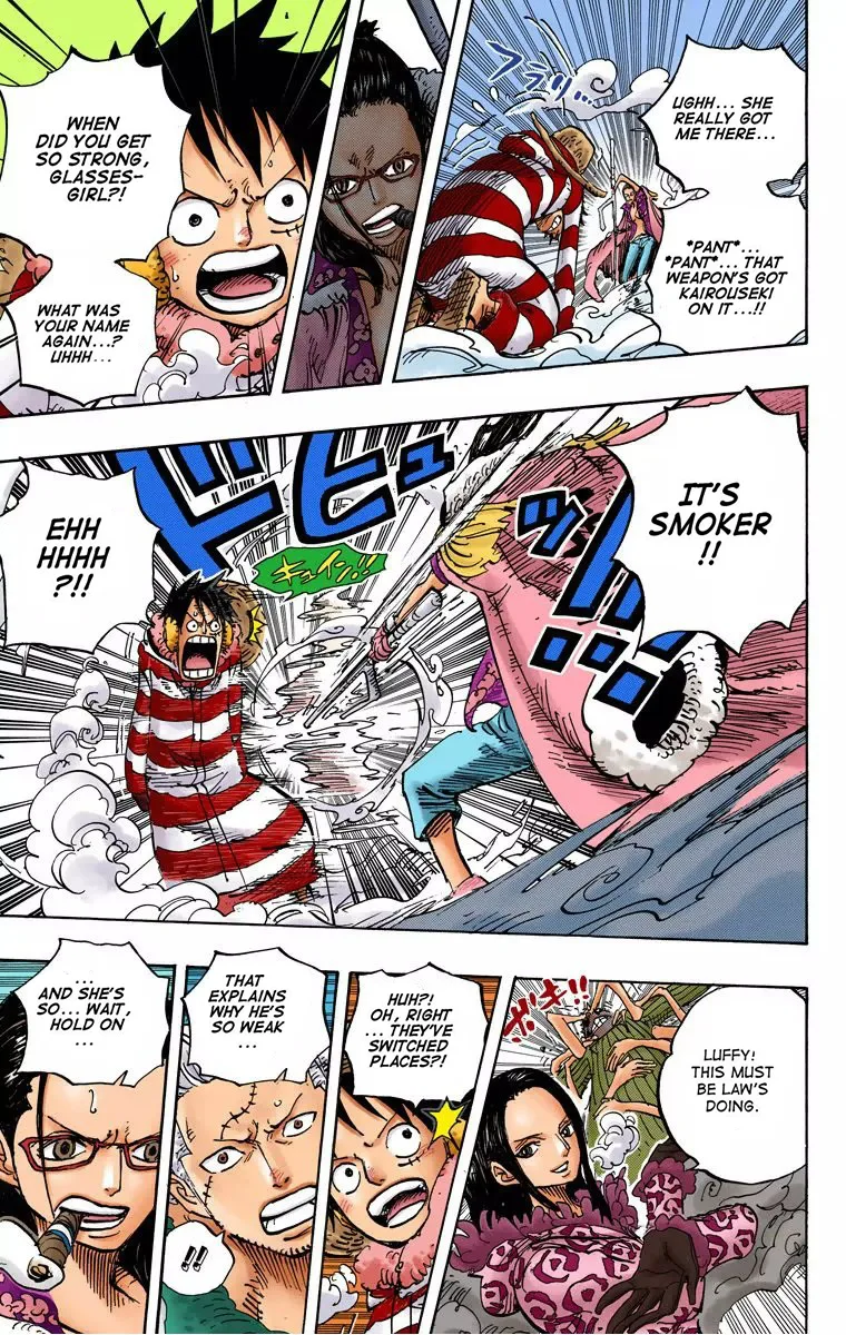 One Piece - Colored Chapter 670 page 6