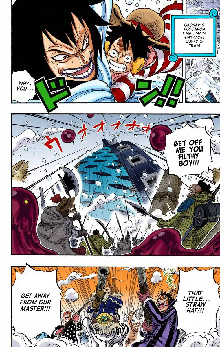 One Piece - Colored Chapter 671 page 7
