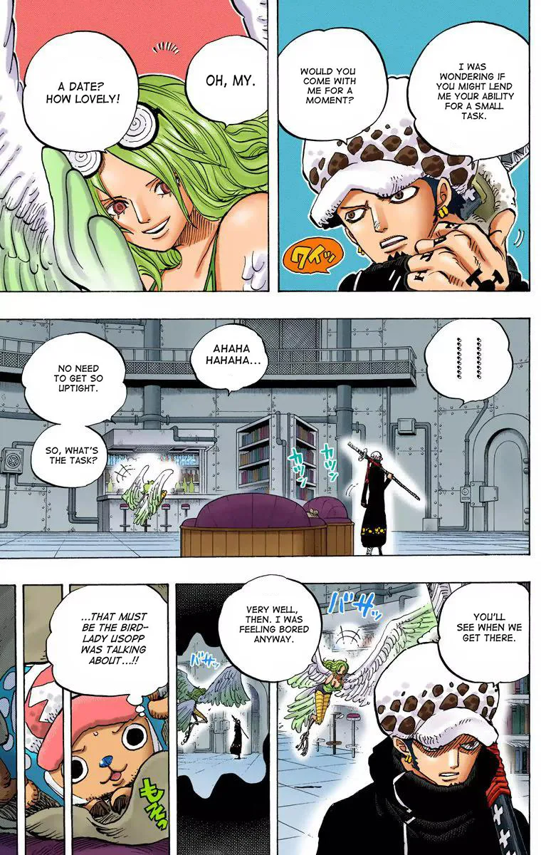 One Piece - Colored Chapter 671 page 6