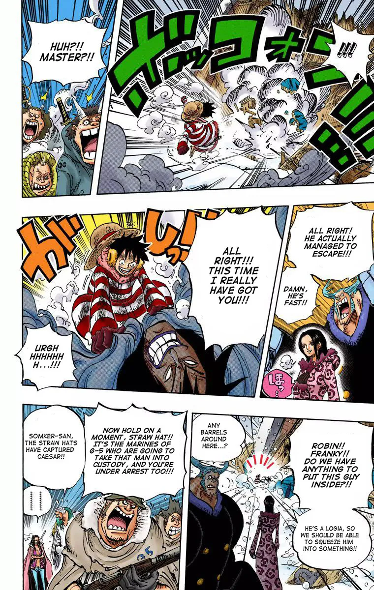 One Piece - Colored Chapter 671 page 14