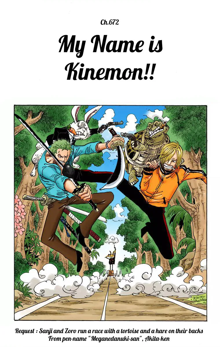 One Piece - Colored Chapter 672 page 2