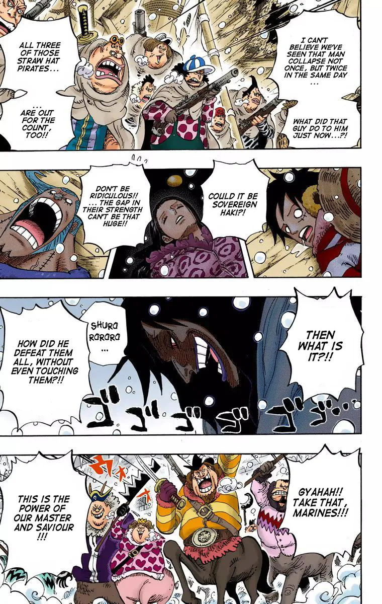 One Piece - Colored Chapter 672 page 8
