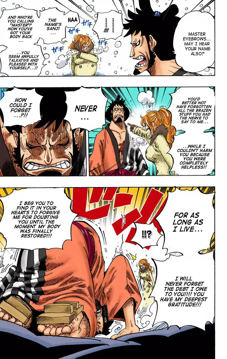 One Piece - Colored Chapter 672 page 16