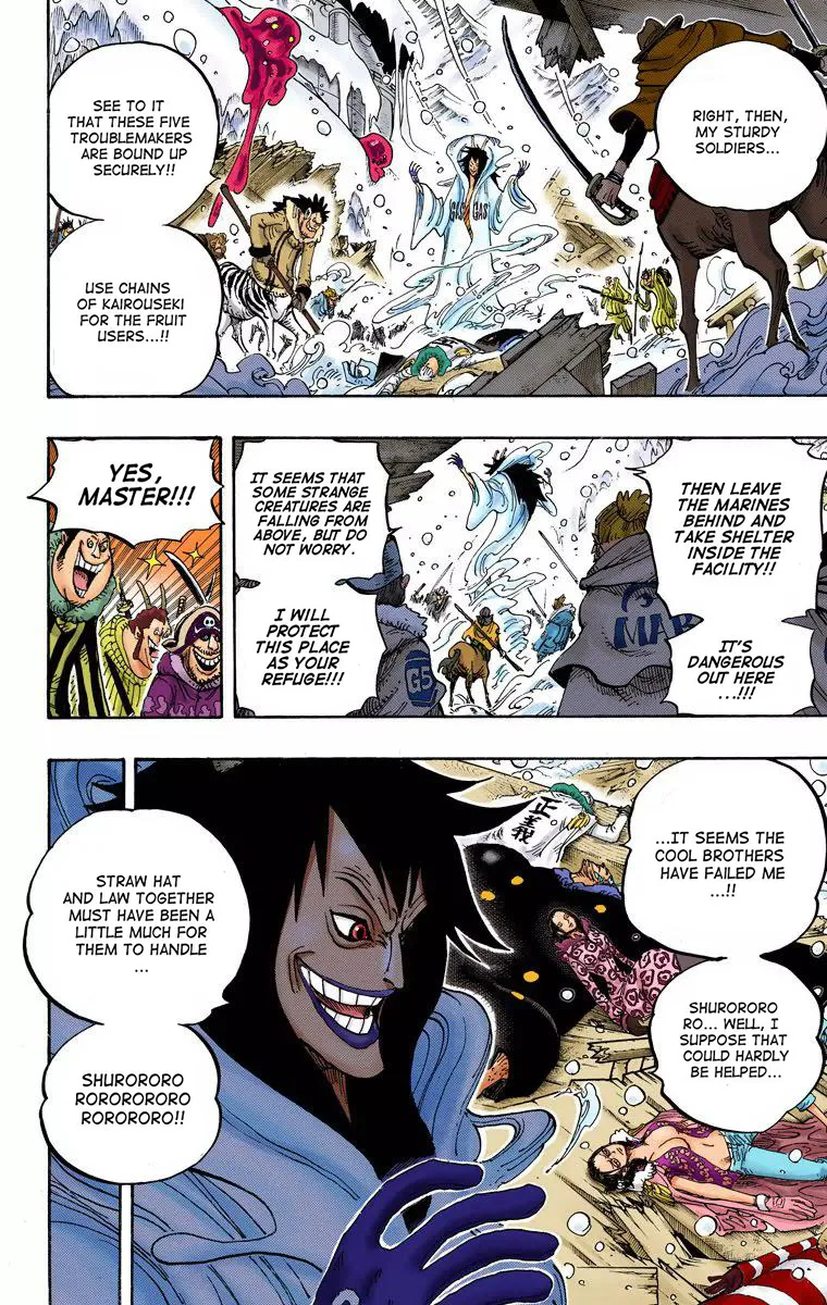 One Piece - Colored Chapter 672 page 9