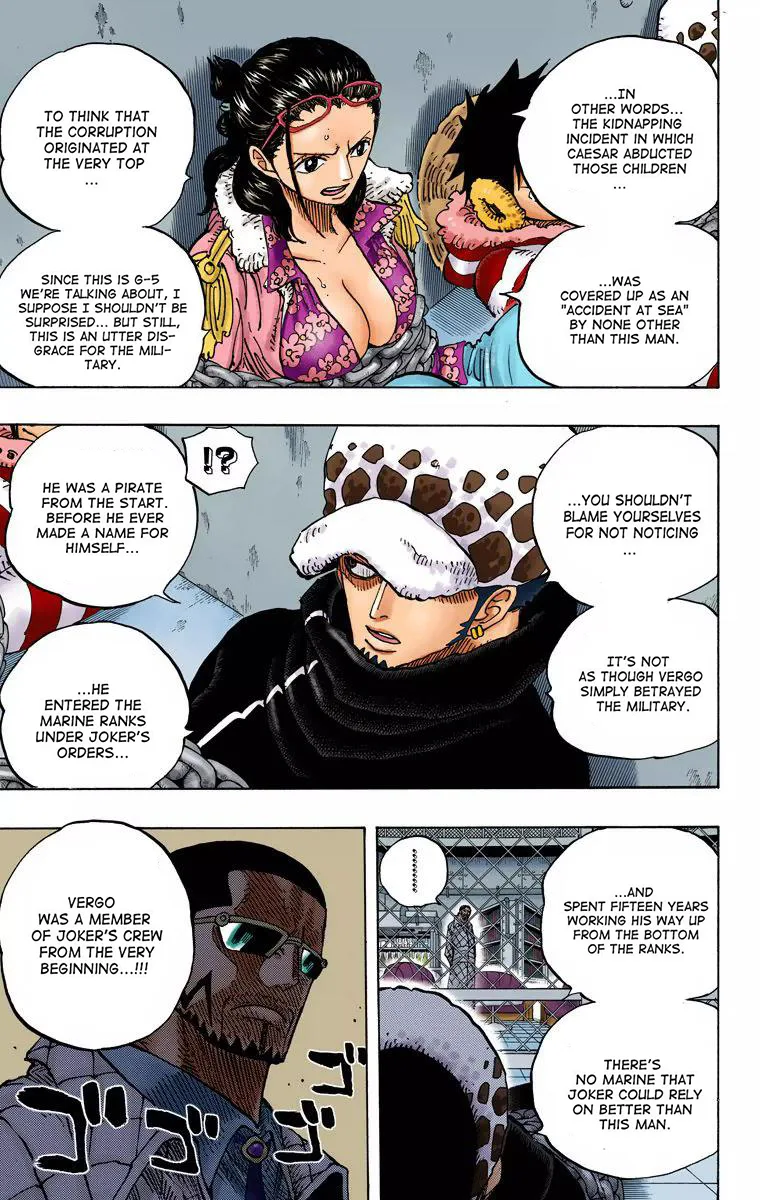 One Piece - Colored Chapter 673 page 18