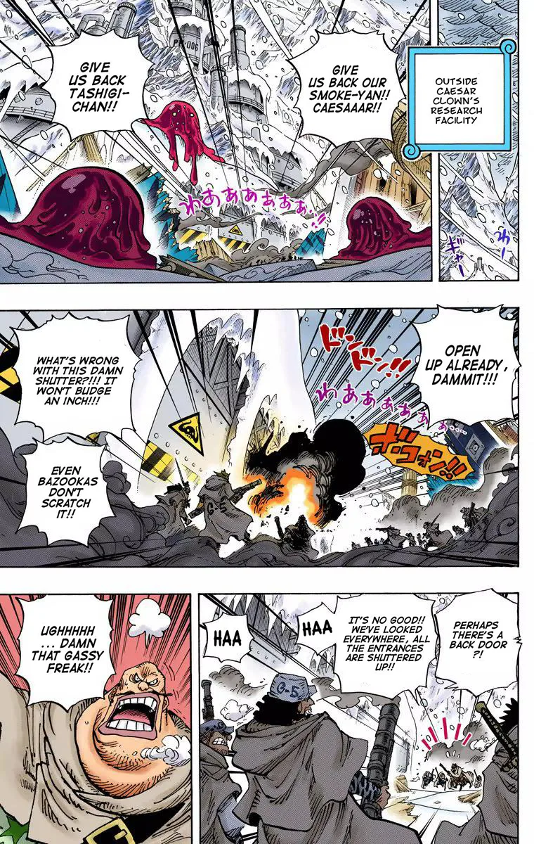 One Piece - Colored Chapter 673 page 14