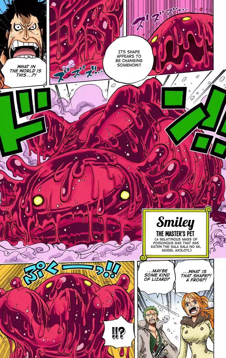 One Piece - Colored Chapter 673 page 10