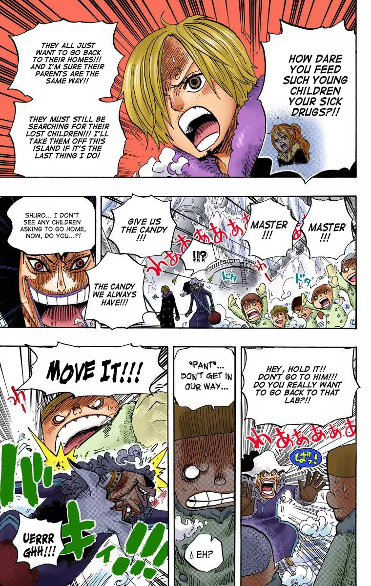 One Piece - Colored Chapter 674 page 4