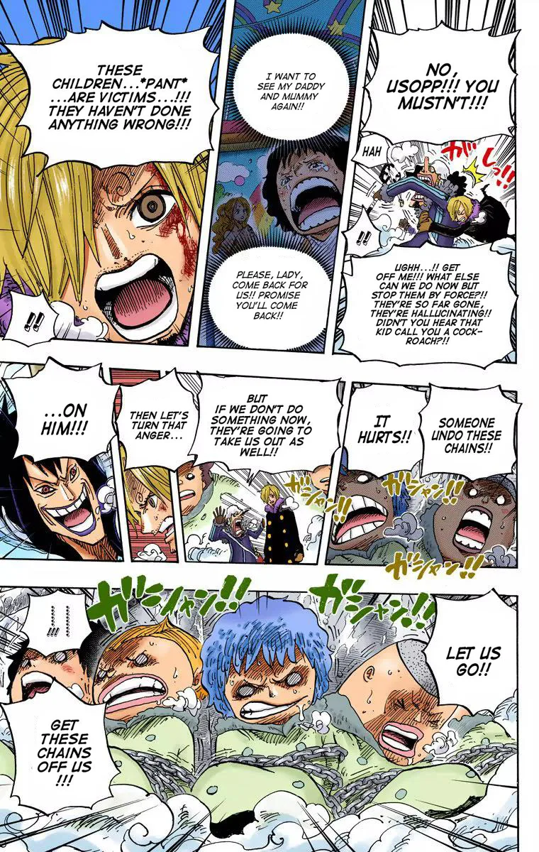 One Piece - Colored Chapter 674 page 6