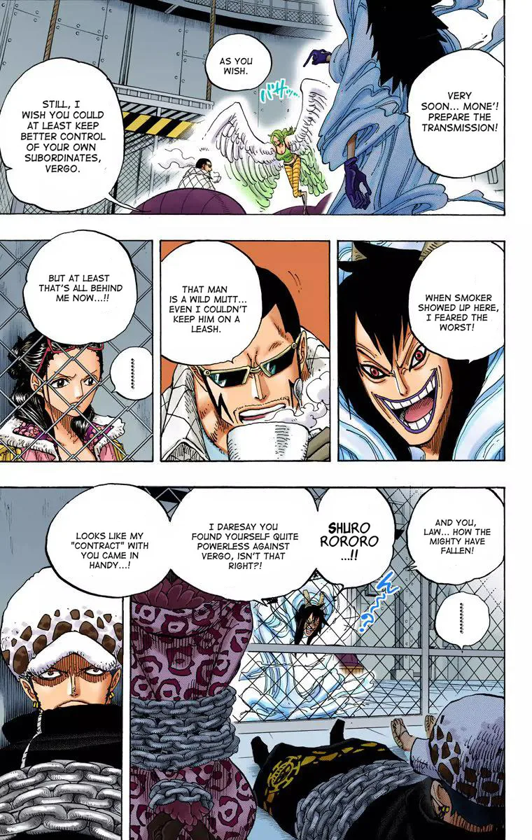 One Piece - Colored Chapter 675 page 8