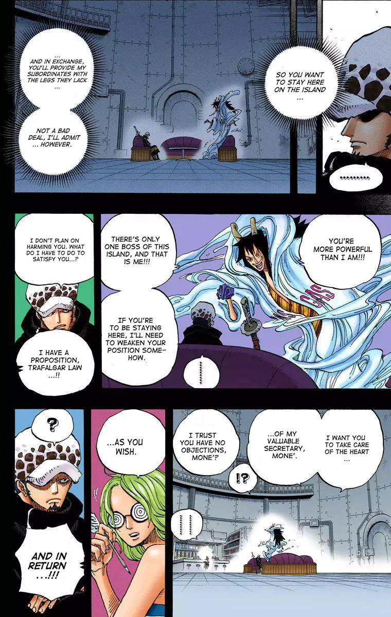 One Piece - Colored Chapter 675 page 9