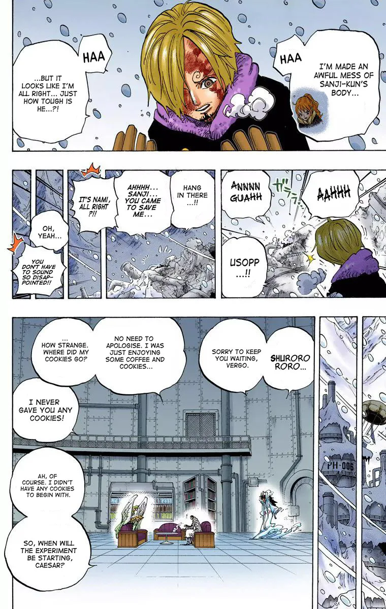 One Piece - Colored Chapter 675 page 7