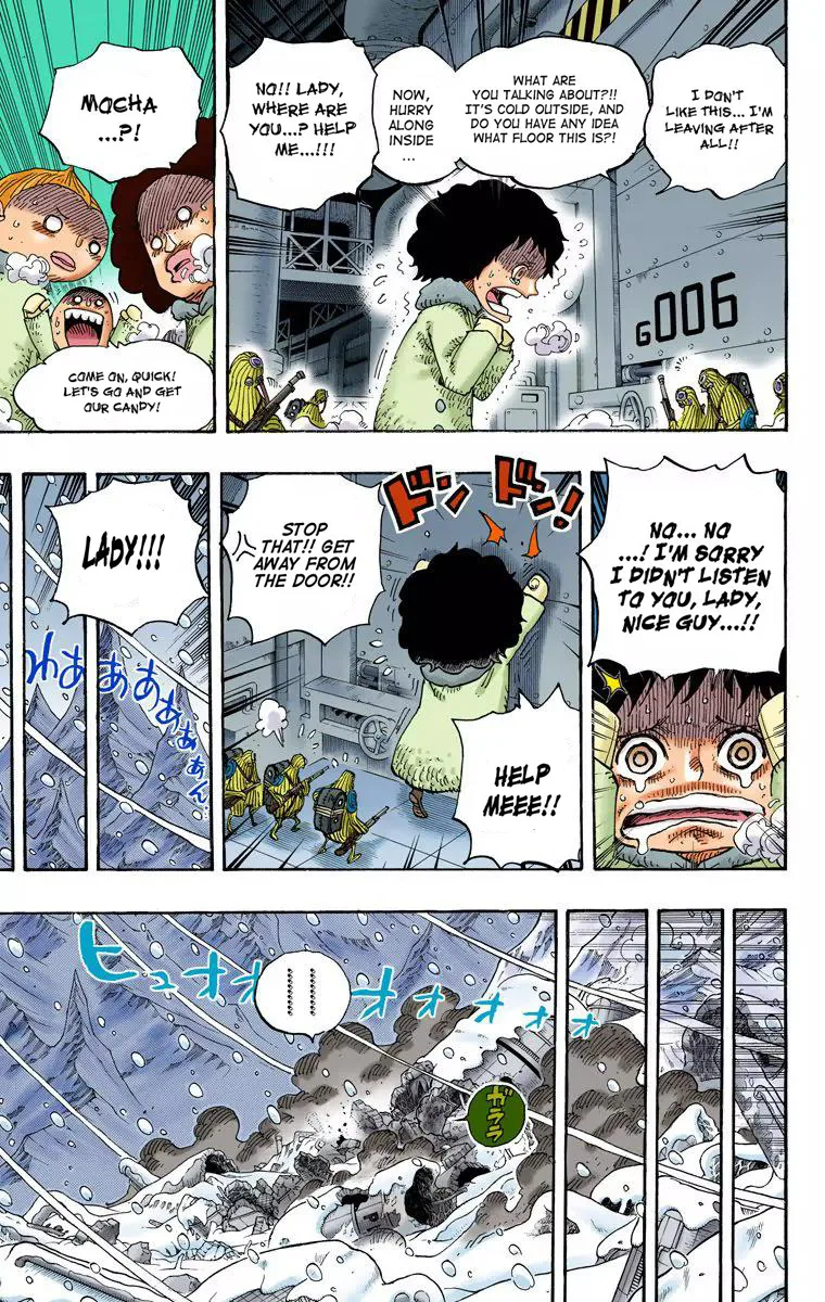 One Piece - Colored Chapter 675 page 6