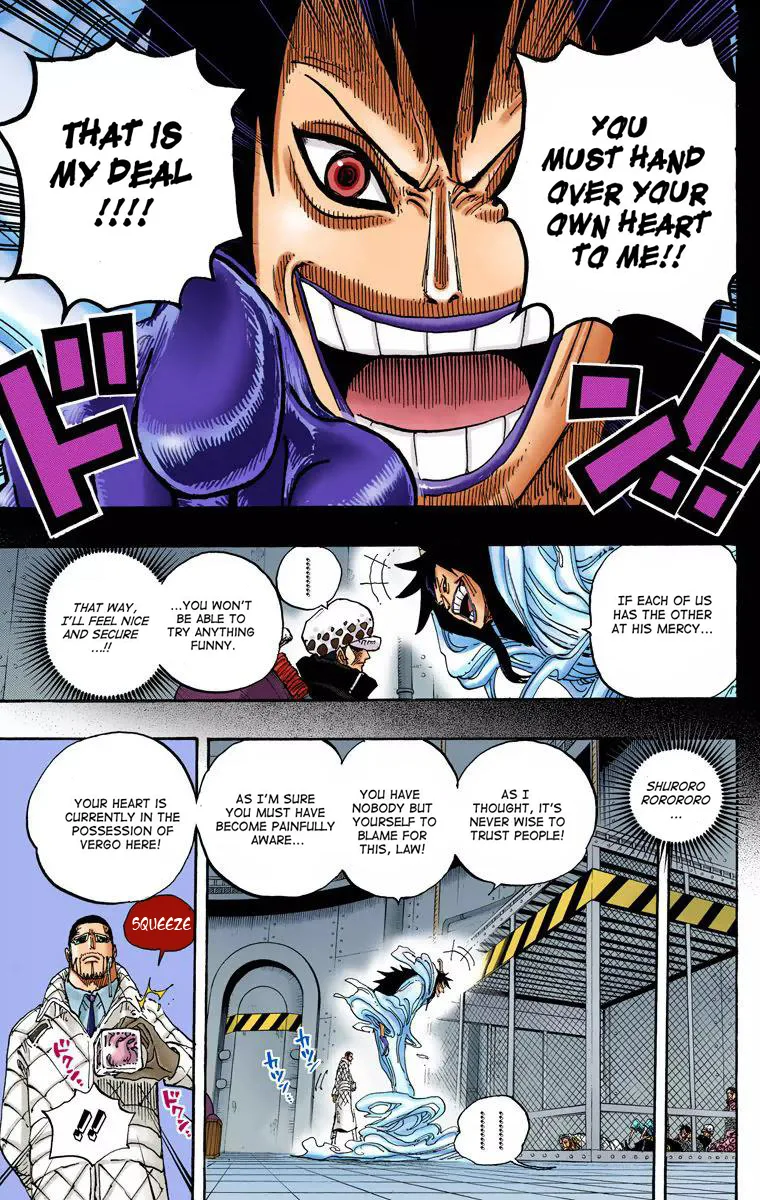 One Piece - Colored Chapter 675 page 10