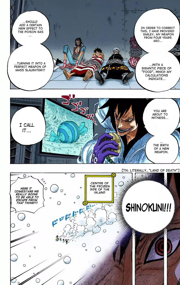 One Piece - Colored Chapter 675 page 15