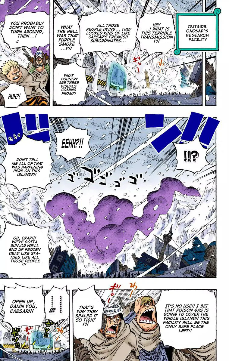 One Piece - Colored Chapter 676 page 12