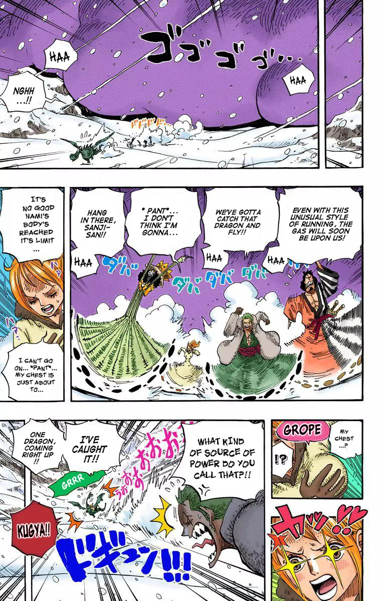 One Piece - Colored Chapter 677 page 13