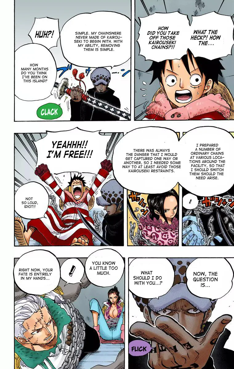 One Piece - Colored Chapter 677 page 10