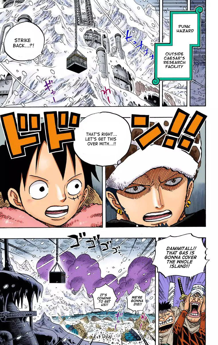 One Piece - Colored Chapter 677 page 7