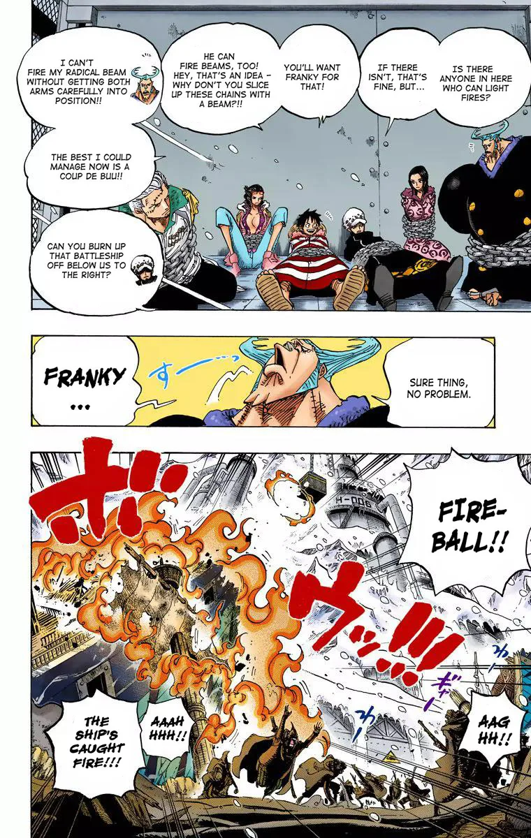 One Piece - Colored Chapter 677 page 8