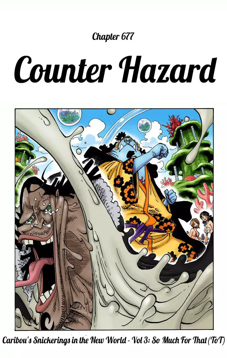 One Piece - Colored Chapter 677 page 2