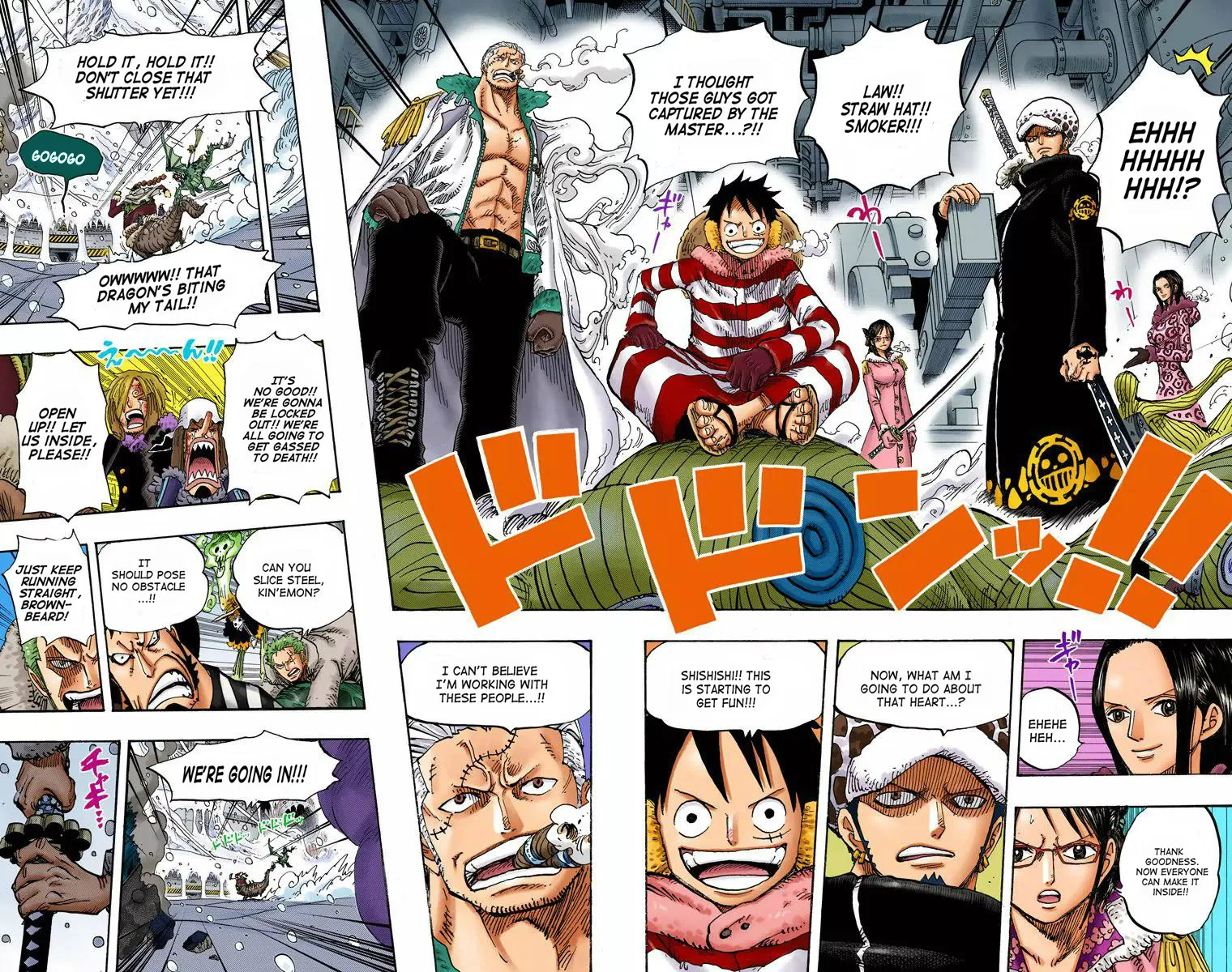 One Piece - Colored Chapter 677 page 16