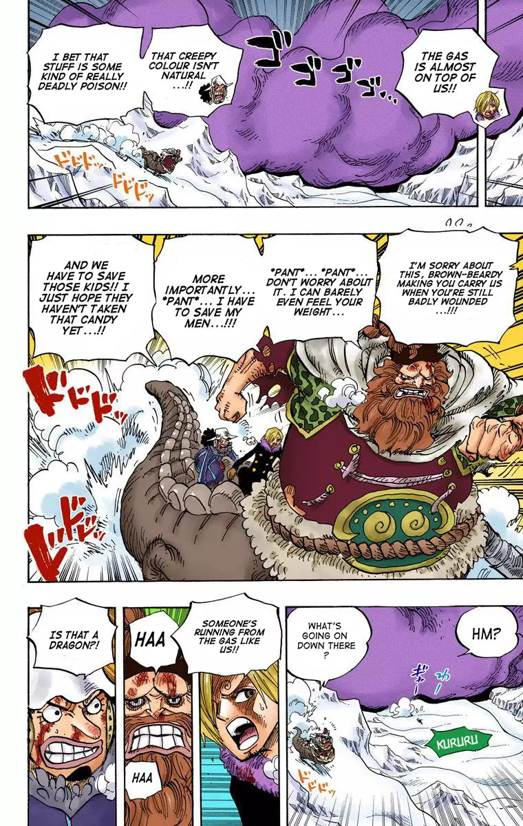 One Piece - Colored Chapter 677 page 14