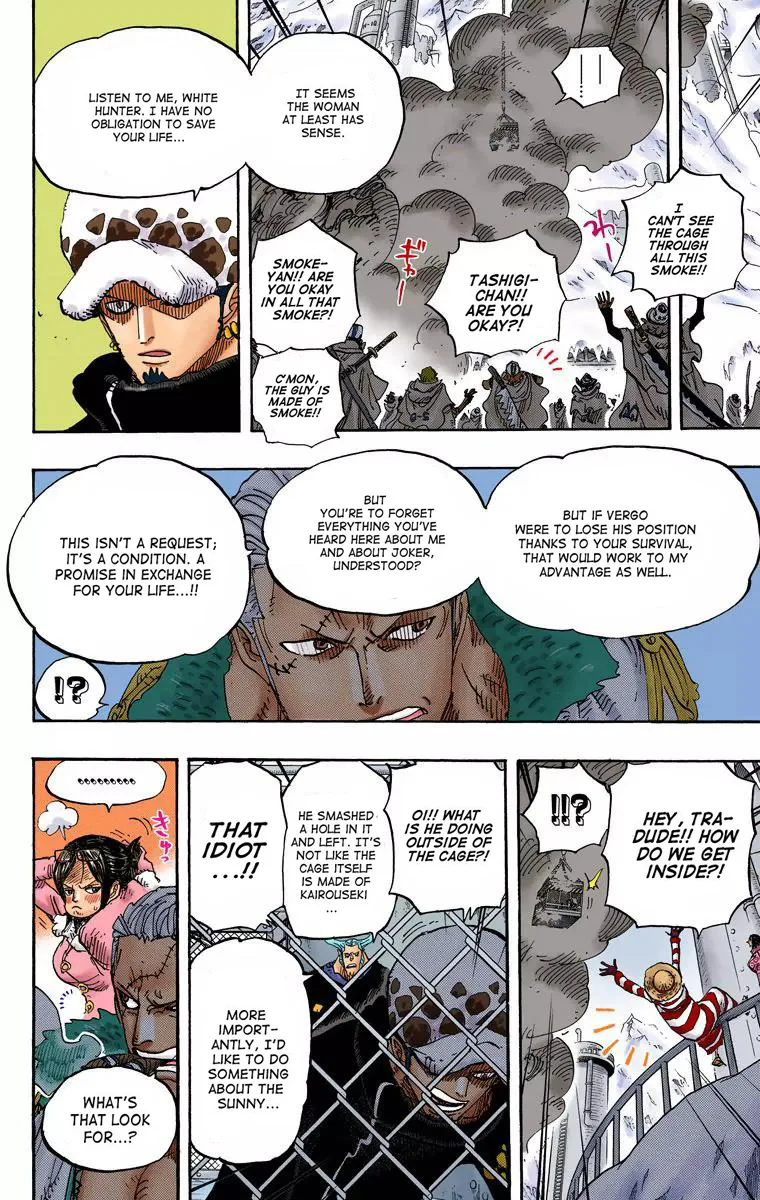 One Piece - Colored Chapter 677 page 12