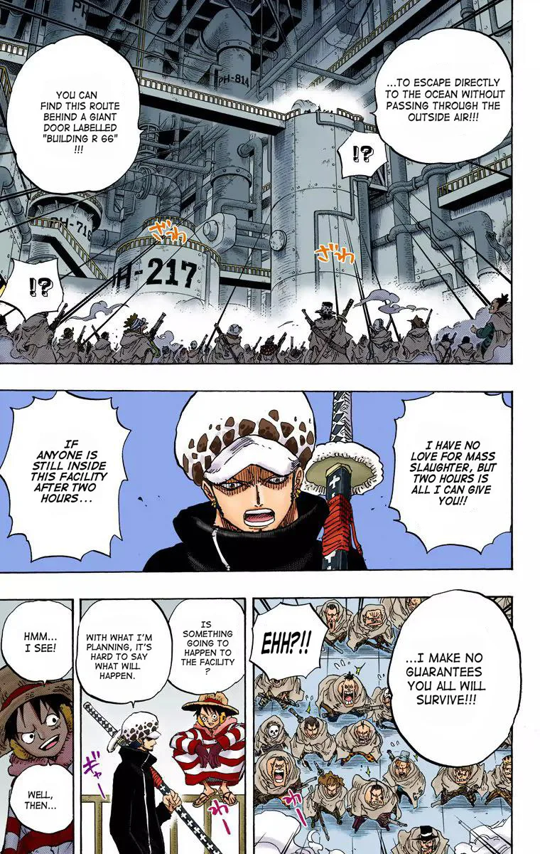 One Piece - Colored Chapter 678 page 12