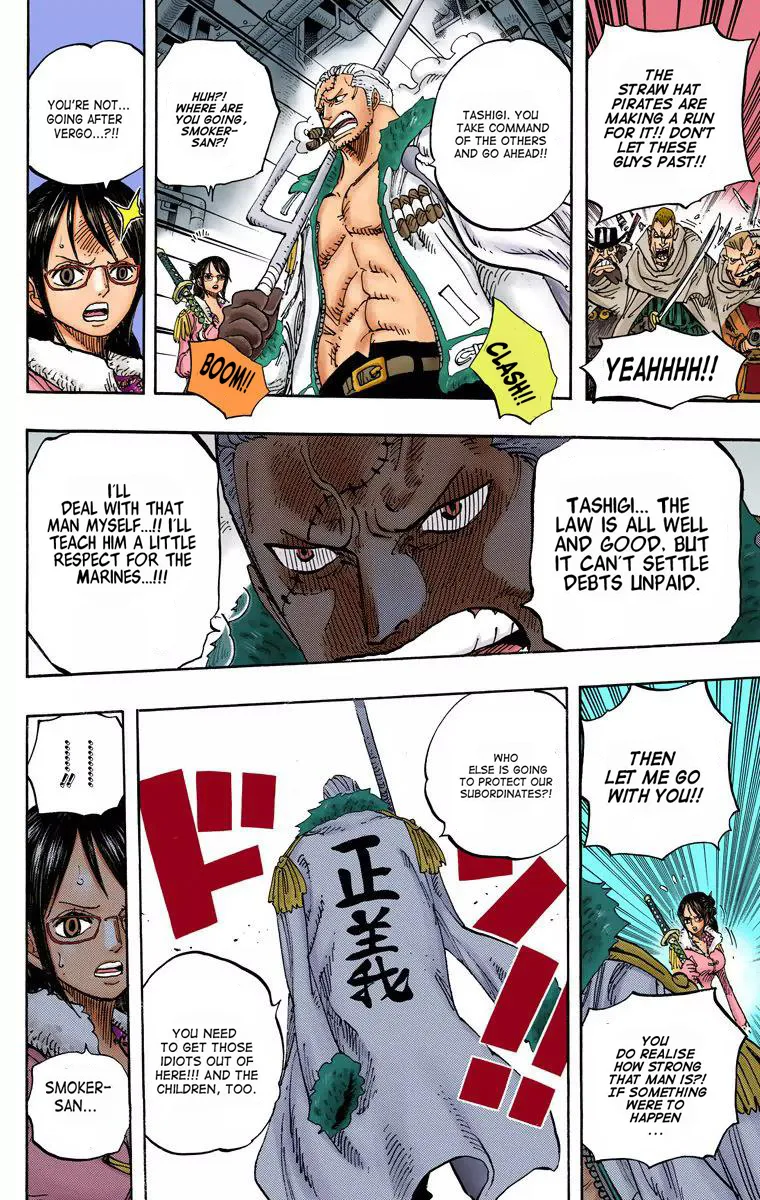 One Piece - Colored Chapter 678 page 14