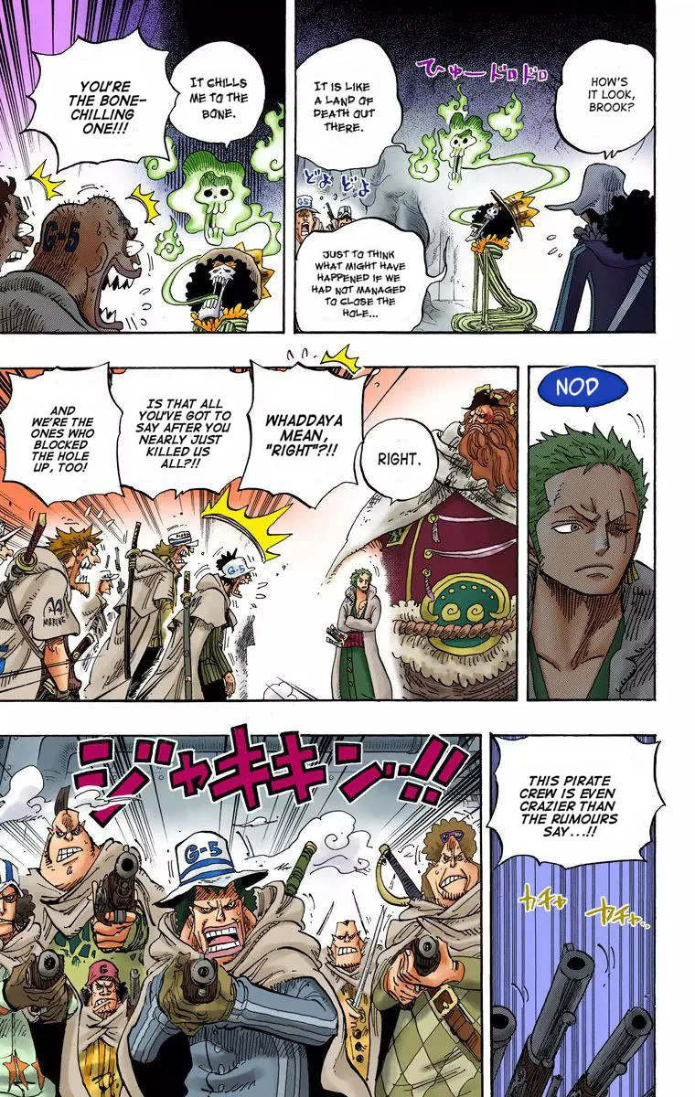 One Piece - Colored Chapter 678 page 8