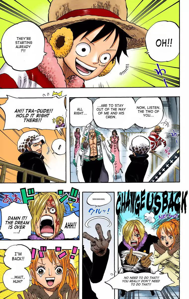 One Piece - Colored Chapter 678 page 10